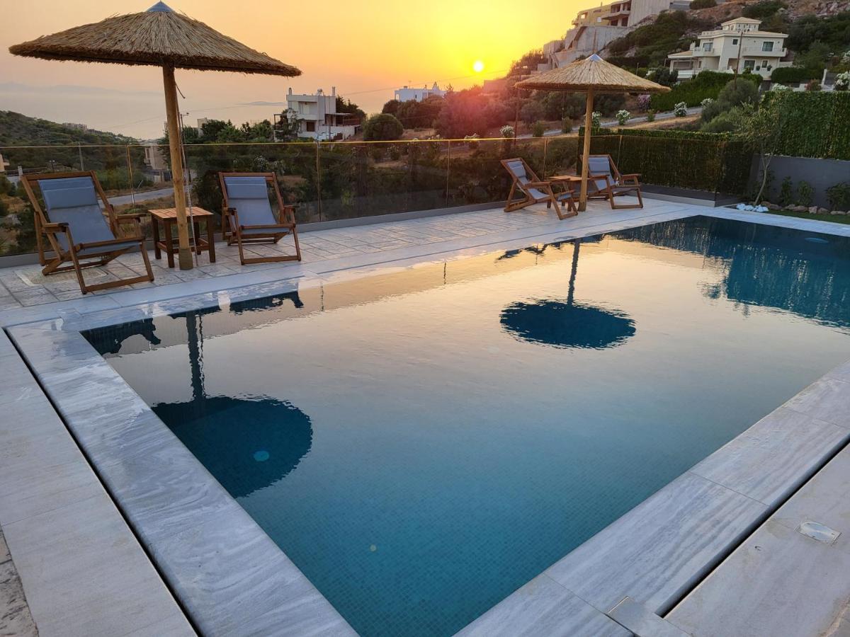 Stergiou Luxury Apartments With Shared Pool Anavyssos Luaran gambar