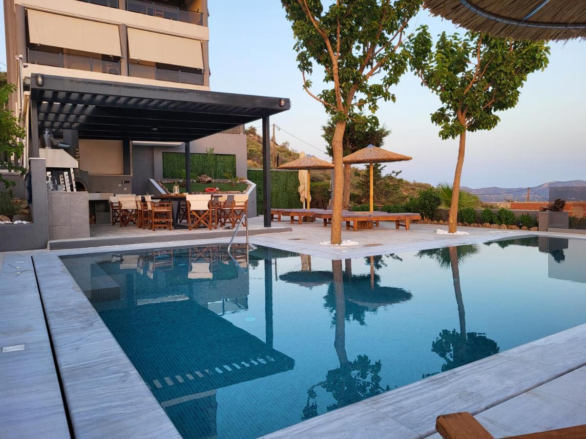 Stergiou Luxury Apartments With Shared Pool Anavyssos Luaran gambar